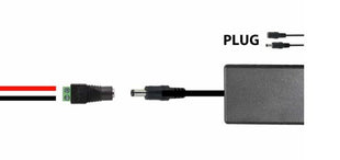 24VDC, 2.5A Powersupply, o.a. voor Intercom Voeding - alarmsysteemexpert.nl