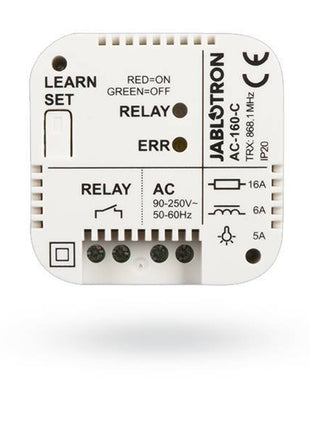 AC-160-C draadloos multifunctioneel vermogensrelais, inbouwmodel - alarmsysteemexpert.nl