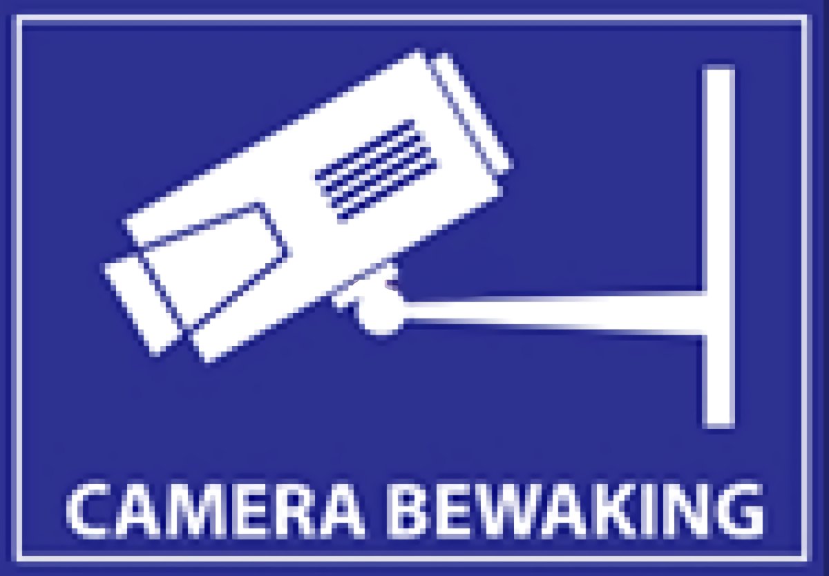 Camera Bewaking Sticker - alarmsysteemexpert.nl