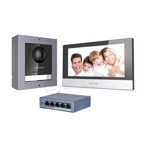 Complete Intercom KIT met PoE Switch - alarmsysteemexpert.nl