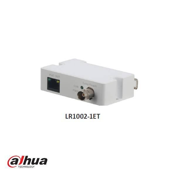 Dahua LR1002-1ET Single-port long reach ethernet over coax transmitter - alarmsysteemexpert.nl