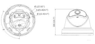 DS-2CD2345G0P-I 4MP 180° Graden SD-slot IR-Led - alarmsysteemexpert.nl