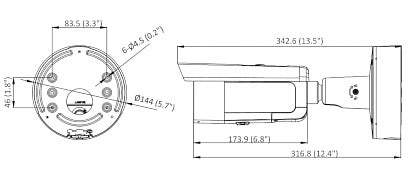 DS-2CD2646G2-IZSU/SL | 4MP | 2.8-12mm zoomlens | Acusense | PoE | SD-slot | IR-Led | 2-weg Audio Flitslicht/Sirene - alarmsysteemexpert.nl