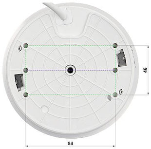 DS-2DE2A404IW-DE3/W | 4 Megapixel | Binnen/Buiten | Nachtzicht | Mini | Wifi | - alarmsysteemexpert.nl