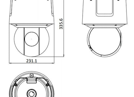 DS-2DF6A225X-AEL | 2 Megapixel | Binnen/Buiten | Nachtzicht | 25x Zoom | Smart tracking - alarmsysteemexpert.nl