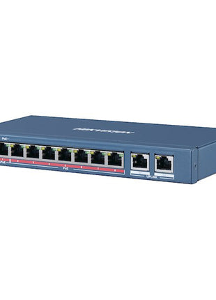 DS-3E0310HP-E, 10 poorts, 1x High PoE, 7x PoE - alarmsysteemexpert.nl