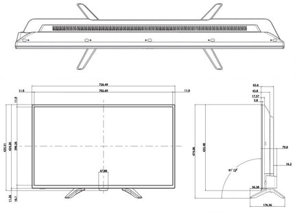 DS-D5032QE Full HD LED monitor 32 inch - alarmsysteemexpert.nl