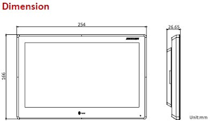 DS-KH9510-WTE1(B) All-in-one Indoor Station 10.1 Inch Android - alarmsysteemexpert.nl