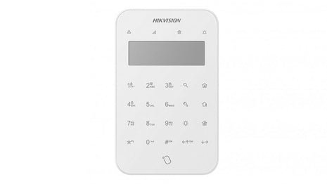 DS-PK1-LT-WE Draadloos LCD Keypad + Tag Reader - alarmsysteemexpert.nl