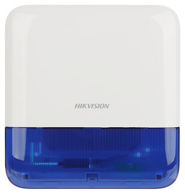 DS-PS1-E-WE Buitensirene blauwe kap - alarmsysteemexpert.nl