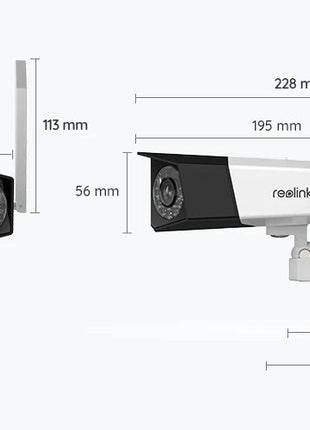 Duo 2 WiFi 4K/8Mp Panoview Dual-lens camera 180gr kijkhoek, slimme detectie - alarmsysteemexpert.nl