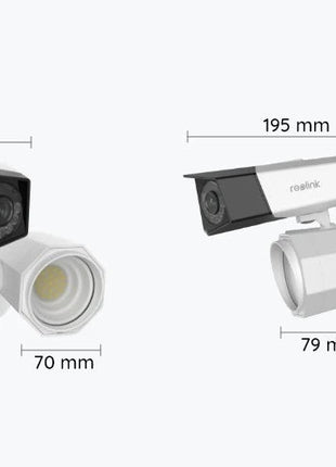 Duo Floodlight PoE, slimme 4K PoE Dual-lens camera met schijnwerpers en 180° kijkhoek - alarmsysteemexpert.nl