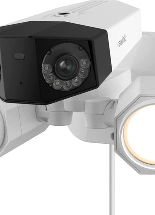 Duo Floodlight PoE, slimme 4K PoE Dual-lens camera met schijnwerpers en 180° kijkhoek - alarmsysteemexpert.nl