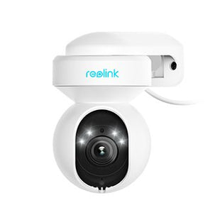 E1 Outdoor Wit, slimme 5MP PTZ Dual-Band WiFi camera met spotlights - alarmsysteemexpert.nl