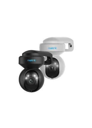 E1 Outdoor Wit, slimme 5MP PTZ Dual-Band WiFi camera met spotlights - alarmsysteemexpert.nl