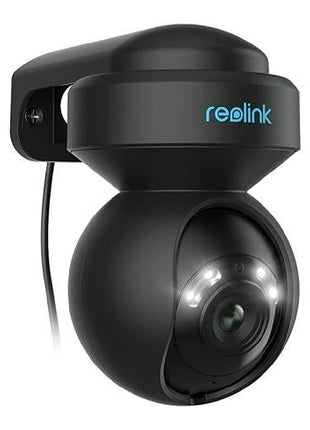 E1 Outdoor Zwart, slimme 5MP PTZ Dual-Band WiFi camera met spotlights - alarmsysteemexpert.nl