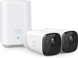 EufyCam 2 Pro, draadloze cameraset met 2 cameras en Homebase 2 - alarmsysteemexpert.nl