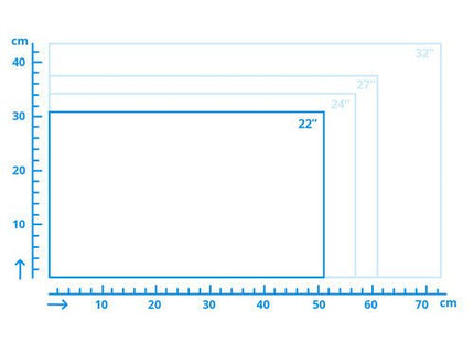 Full HD LED monitor 22 inch - alarmsysteemexpert.nl