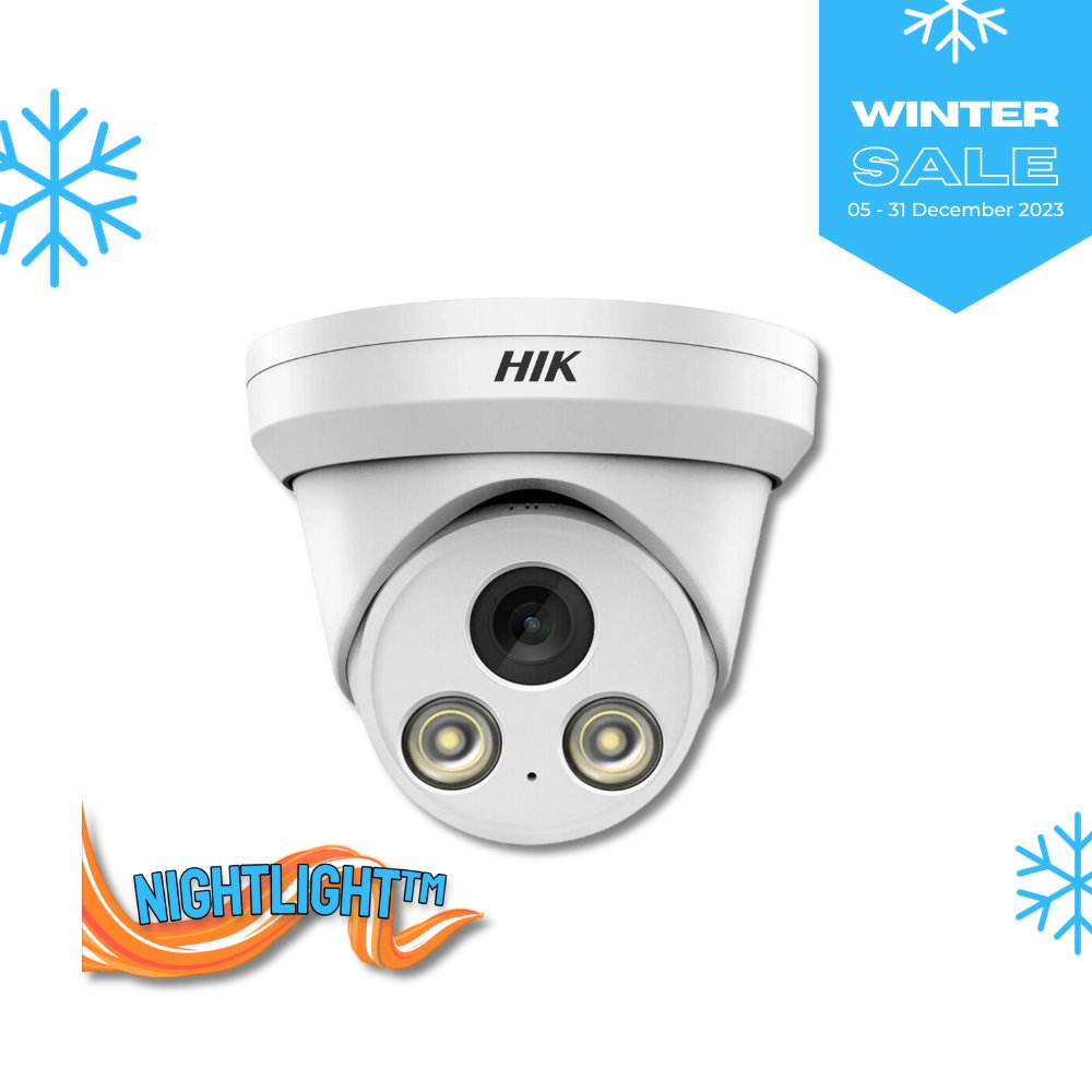HIK2387W, 8MP/4K, Full Color, Nightlight™, Microfoon, PoE - alarmsysteemexpert.nl