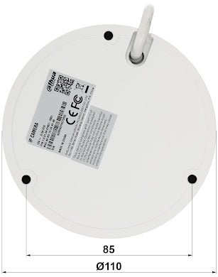 IPC-HDBW2831E-S-S2 8 MP Dome PoE SD slot - alarmsysteemexpert.nl