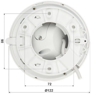 IPC-HDW2841TM-S | 8MP/4K Turret | WizSense | SD slot | PoE | IR-Leds | Build-in Mic. - alarmsysteemexpert.nl