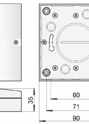 JA-120N Module voor het openen van de elektrische sloten - alarmsysteemexpert.nl