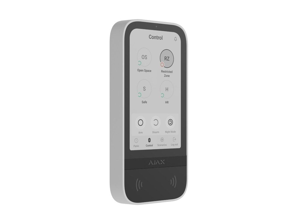 KeyPad TouchScreen Wit - alarmsysteemexpert.nl