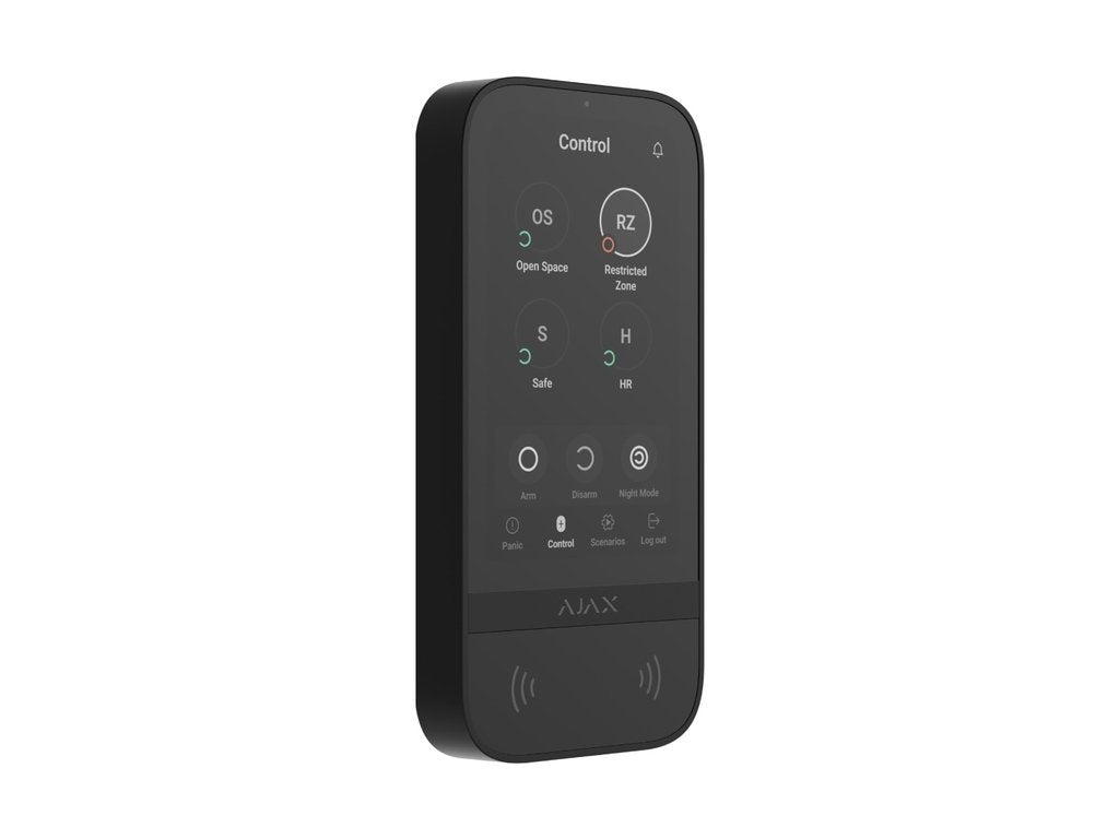 KeyPad TouchScreen Zwart - alarmsysteemexpert.nl