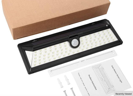 LED schriklamp voor buiten met sensor (draadloos) - alarmsysteemexpert.nl