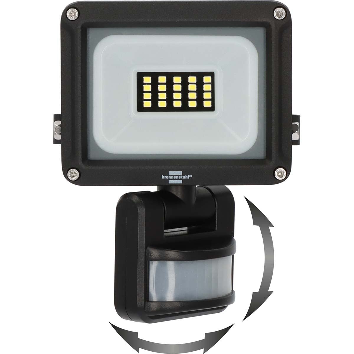 LED Spotlight JARO 1060 P, IP65, 10W, 1150lm, 6500K, met bewegingssensor - alarmsysteemexpert.nl