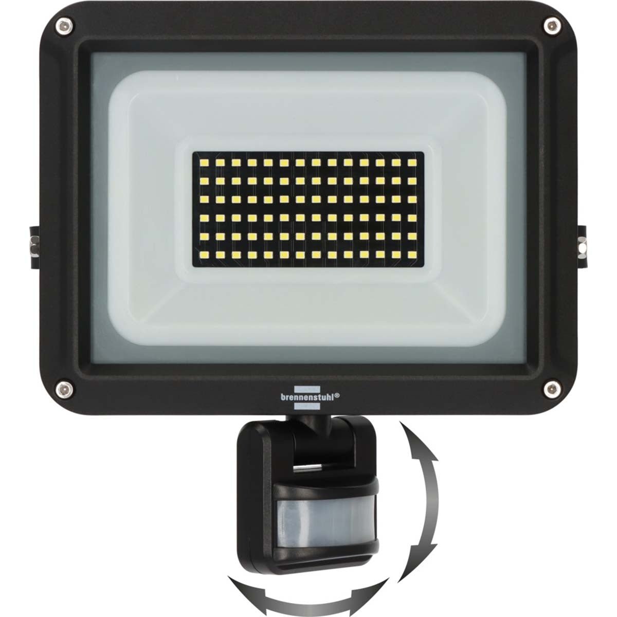 LED Spotlight JARO 7060P, IP65, 50W, 5800lm, 6500K, met bewegingsmelder - alarmsysteemexpert.nl