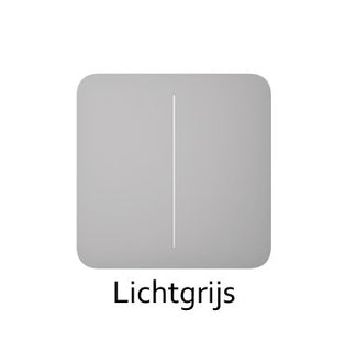 Light Switch Solo Button (2-gang) - alarmsysteemexpert.nl