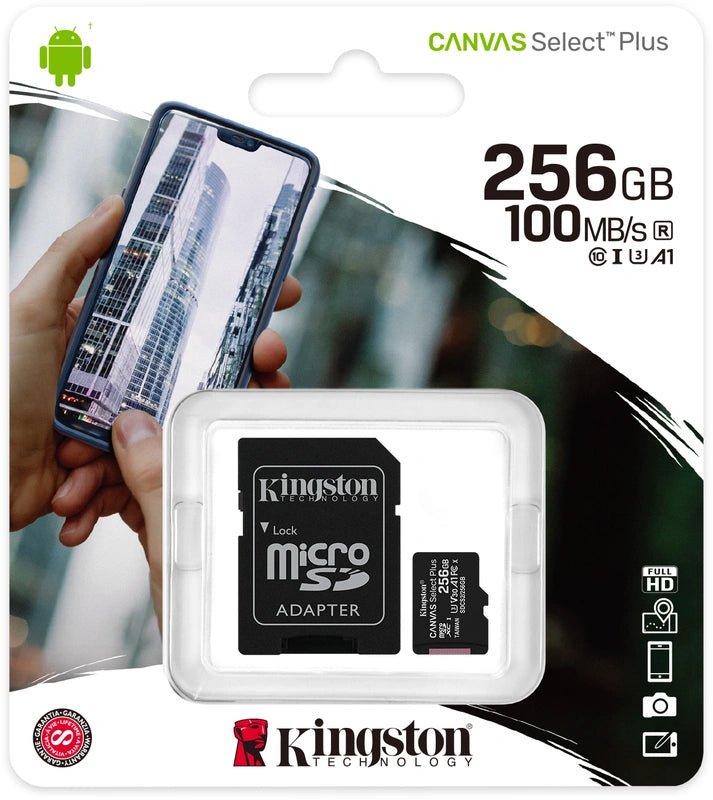 MicroSD Klasse 256GB - alarmsysteemexpert.nl