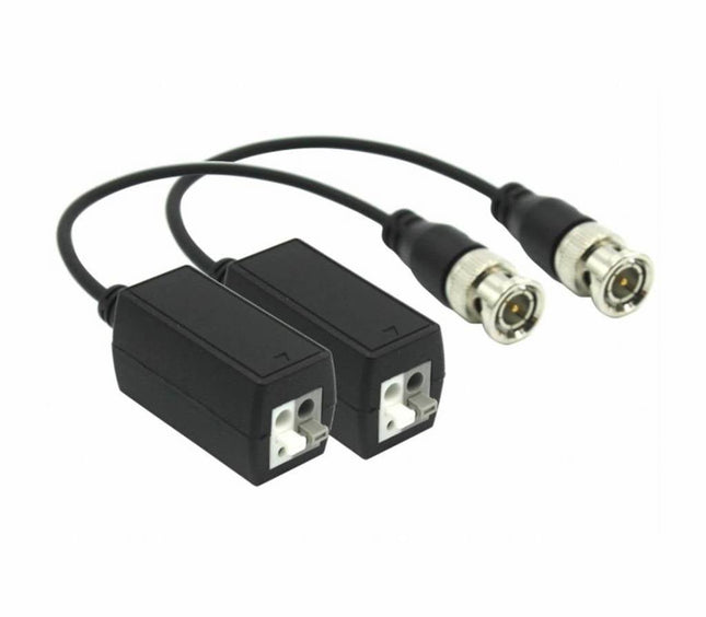 PFM800-4K Passieve Video Balun set geschikt tot 4K/8Mp - alarmsysteemexpert.nl