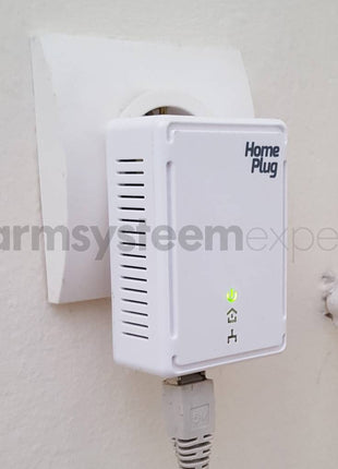 Powerline Adapterset 1200Mbps met PoE functie + Homeplug (3-phase) - alarmsysteemexpert.nl