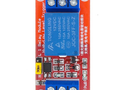 Relais Module 12v 1 Kanaals - alarmsysteemexpert.nl