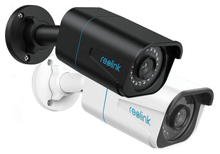 RLC-810A Zwart 4K 8 Megapixel POE Slimme detectie - alarmsysteemexpert.nl