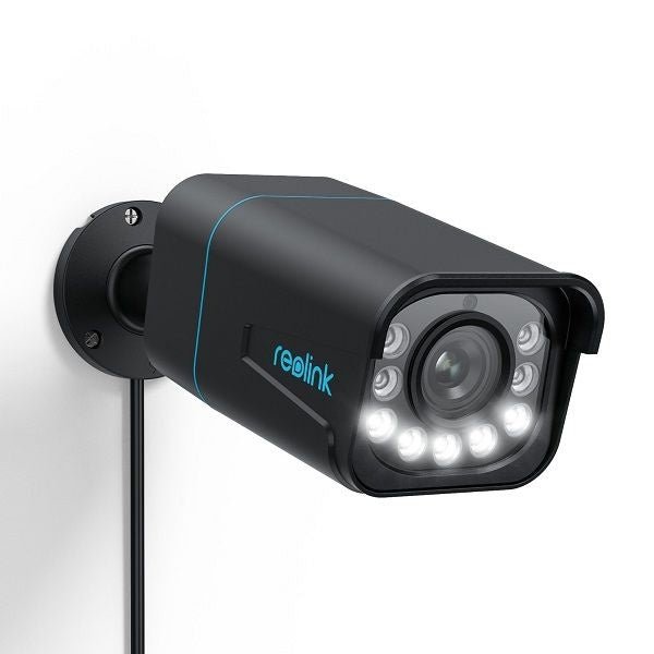 RLC-811A-B Zwart 8Mp/4K slimme detectie Spotlight 5x Zoom PoE 2 weg audio DEMO - alarmsysteemexpert.nl