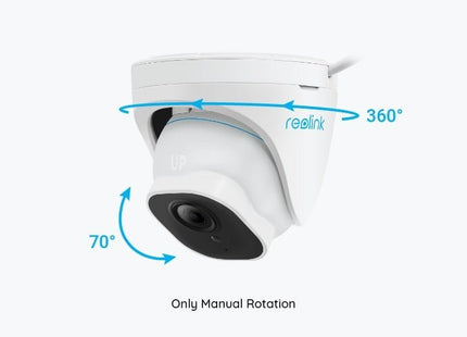 RLC-820A 4K 8 Megapixel POE Slimme detectie - alarmsysteemexpert.nl