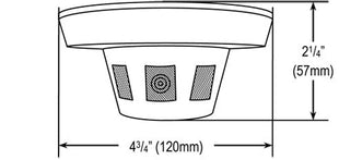 Rookmelder Verborgen IP Camera, Full HD, PoE, ONVIF - alarmsysteemexpert.nl