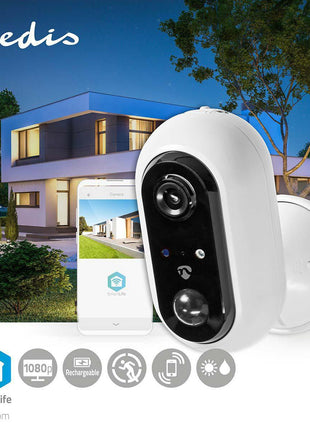 SmartLife Camera voor Buiten Wi-Fi Full HD IP65 Cloud / MicroSD - alarmsysteemexpert.nl