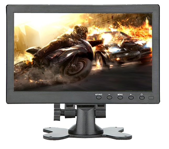 TFT 10" Full HD monitor incl. montagebeugel voor aan wand - alarmsysteemexpert.nl
