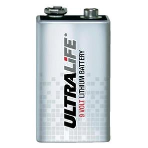 Ultralife Lithium 9 volt batterij - alarmsysteemexpert.nl