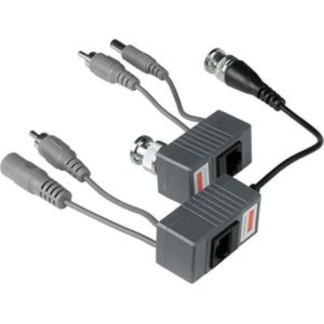 UTP Balun voor video, audio en voeding - alarmsysteemexpert.nl