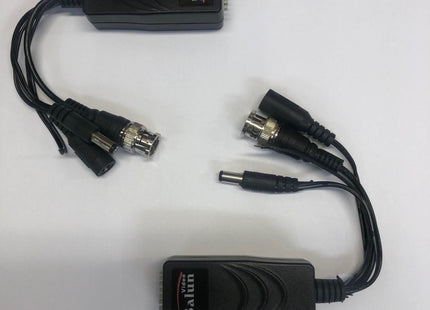 Video Balun set voor video, data en voeding over UTP - alarmsysteemexpert.nl