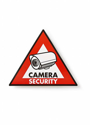 Waarschuwingssticker Pictogram camerabeveiliging Set van 5 stuks - alarmsysteemexpert.nl