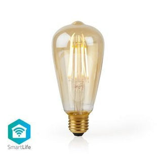 Wi-Fi Smart LED Filament Lamp | E27 | ST64 | 5 W | 500 lm - alarmsysteemexpert.nl