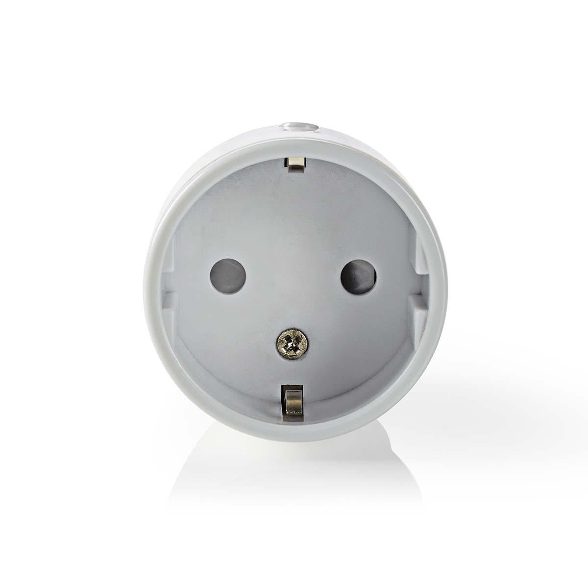 Wi-Fi smart plug | Stroommeter | Schuko type F | 10A - alarmsysteemexpert.nl